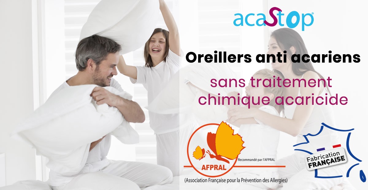 Oreillers anti acariens